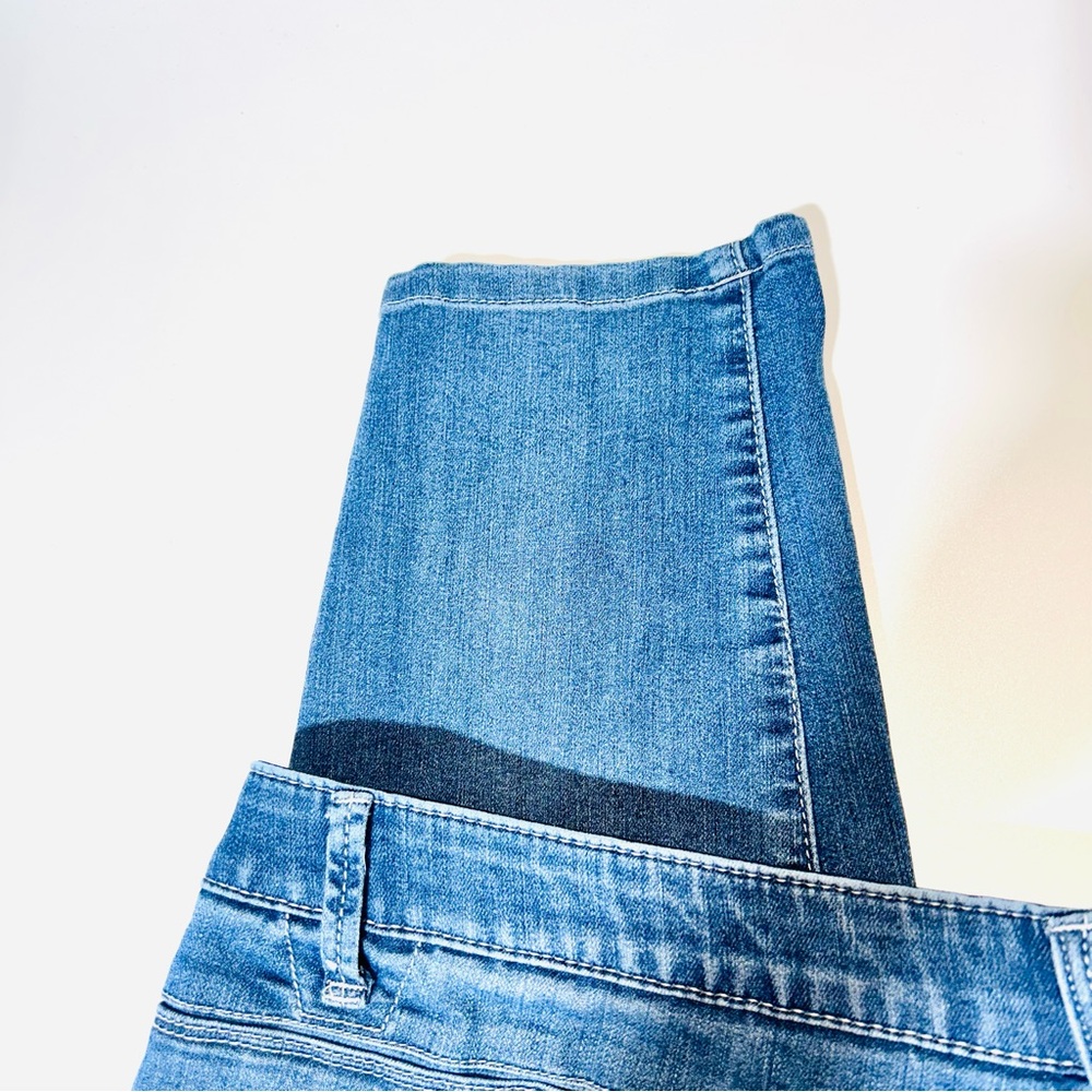 Democracy jeans Ab Solution skinny jeans distressed stretchy women Size 18 - Picture 10 of 14